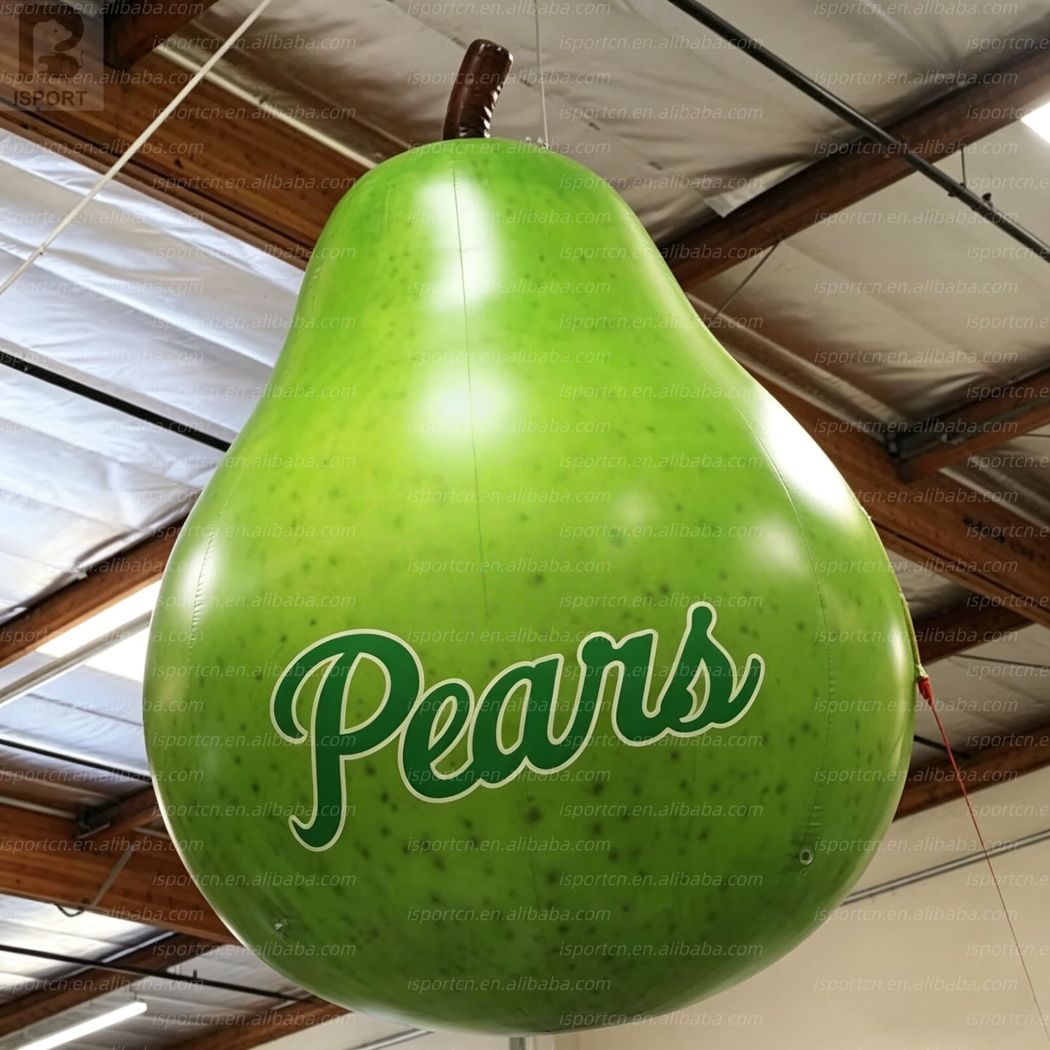 Giant Inflatable Pear with LED Lighting and Custom Logo