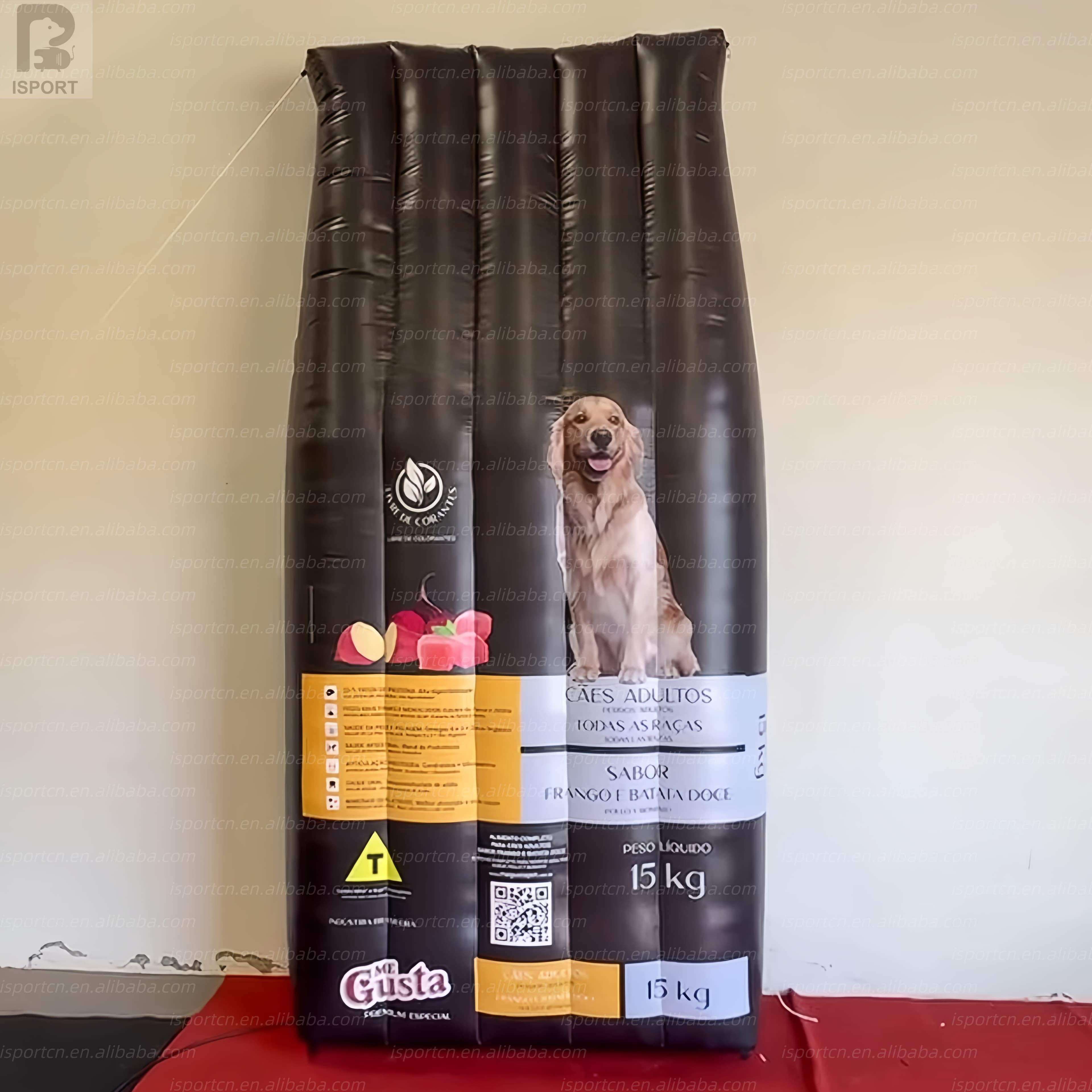 Giant Inflatable Dog Food Bag with LED Lights