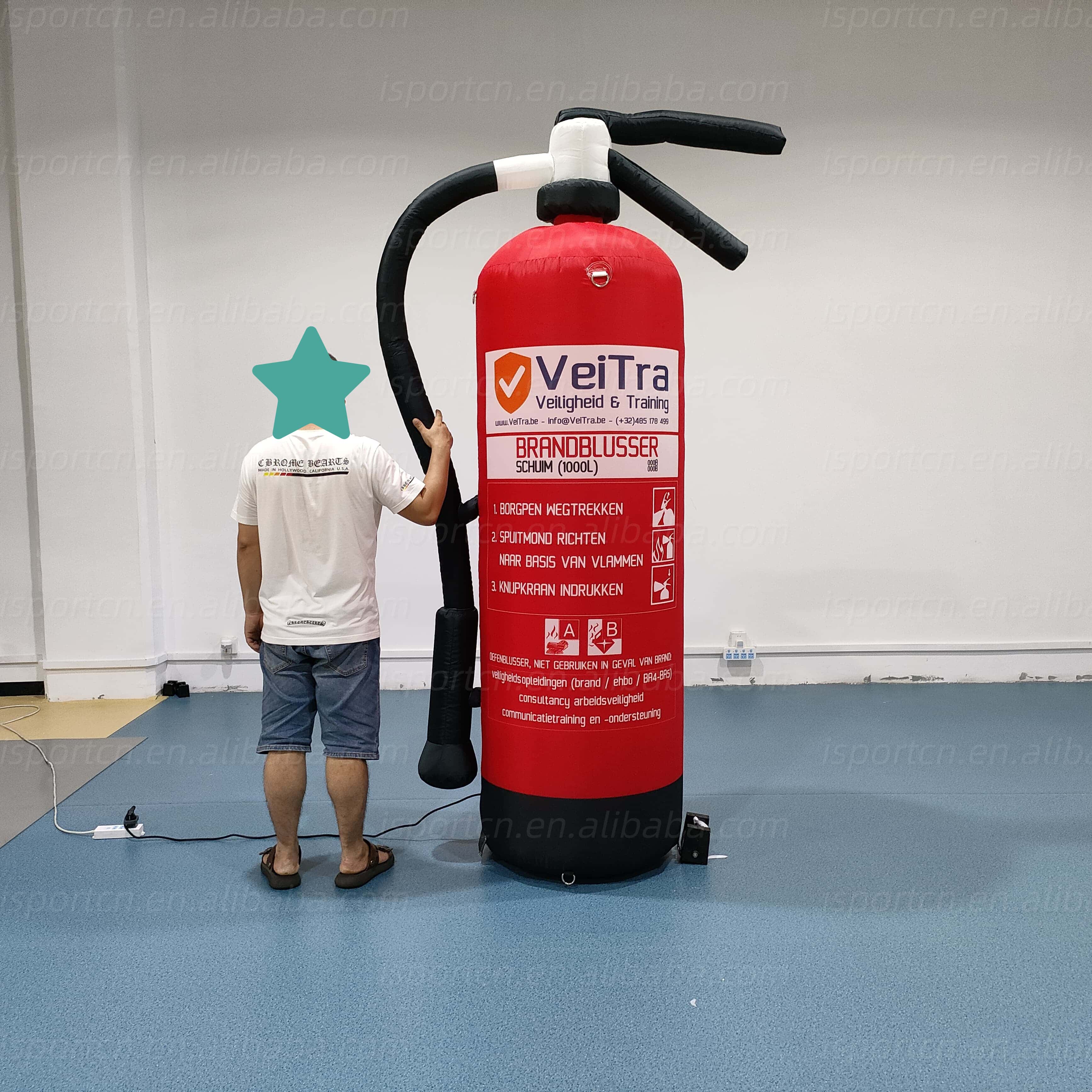 Giant Inflatable Fire Extinguisher for Safety Events and Promotions