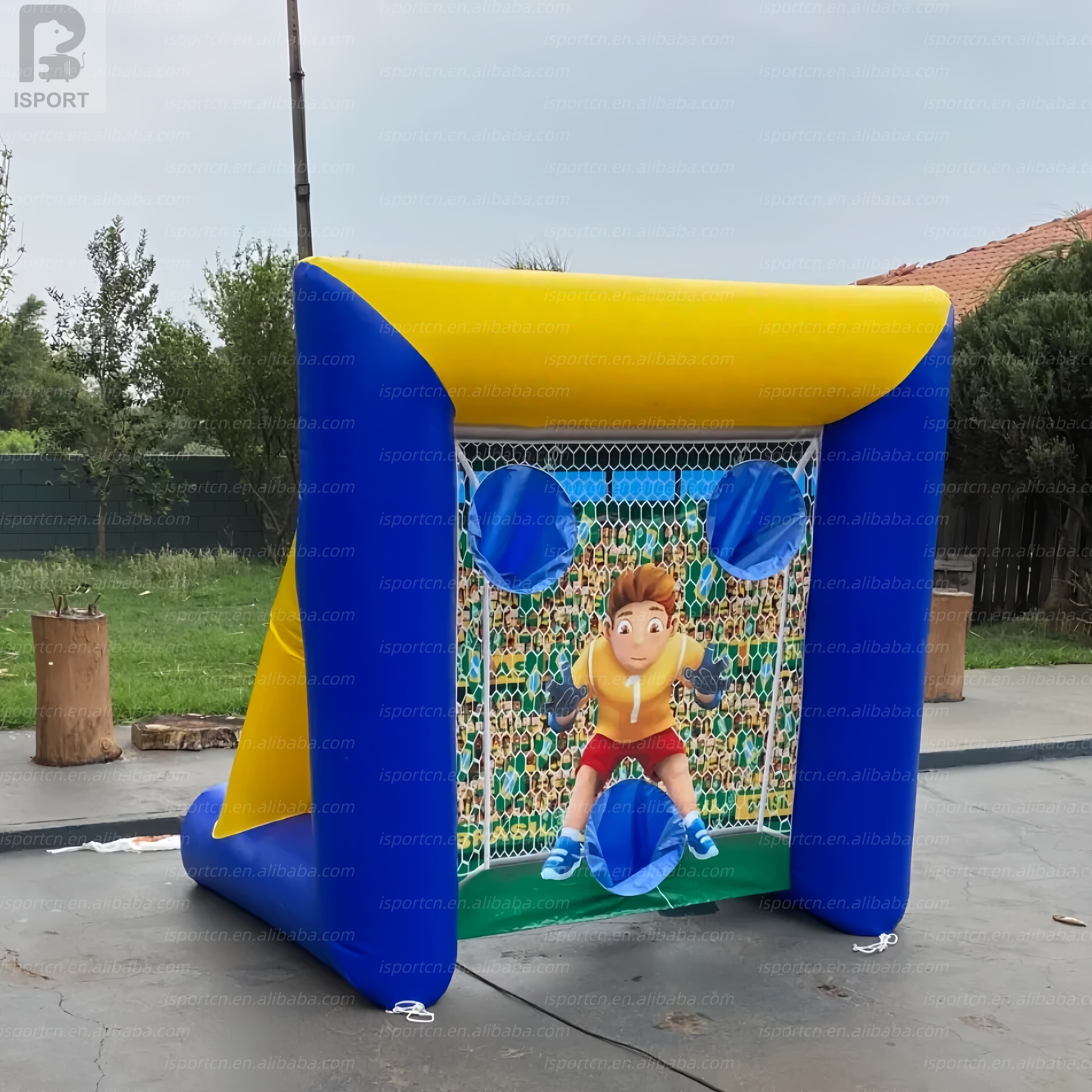 Giant Inflatable Soccer Shootout Target Goal Game