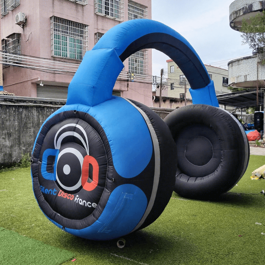 Giant Inflatable Headphones for Advertising and Events