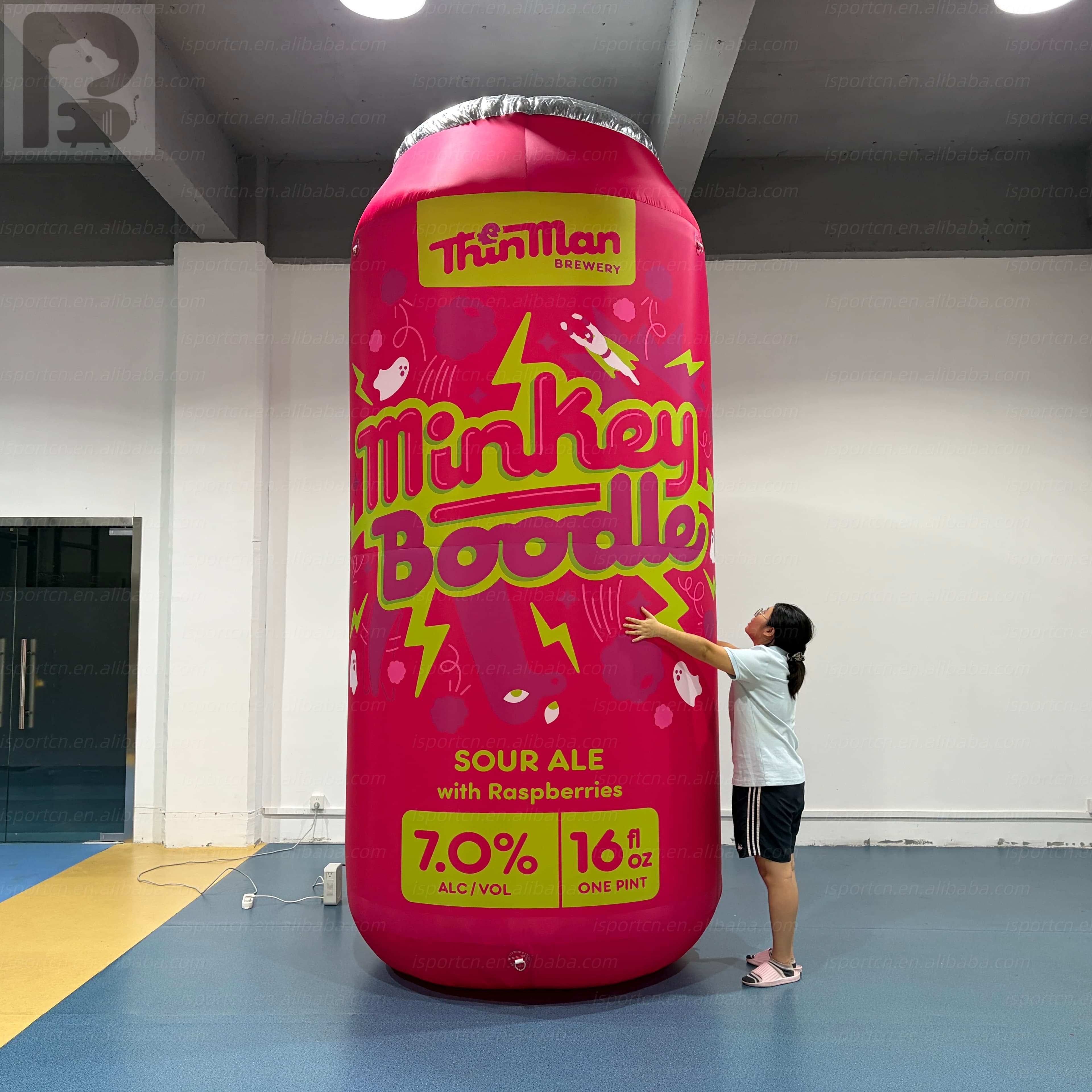 Large Lifelike Inflatable Beverage Can Replica