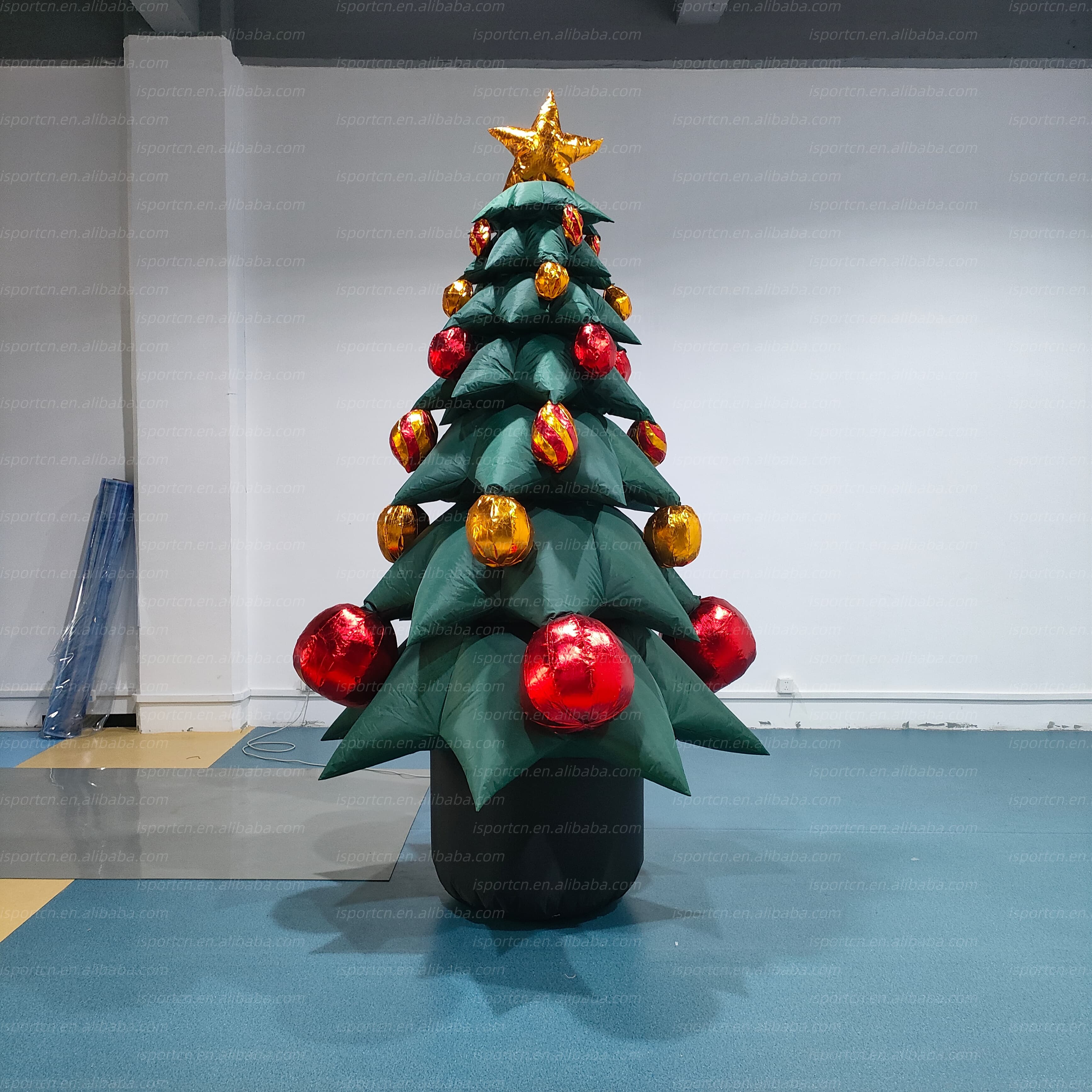 Giant Inflatable Christmas Tree with LED Lights for Events