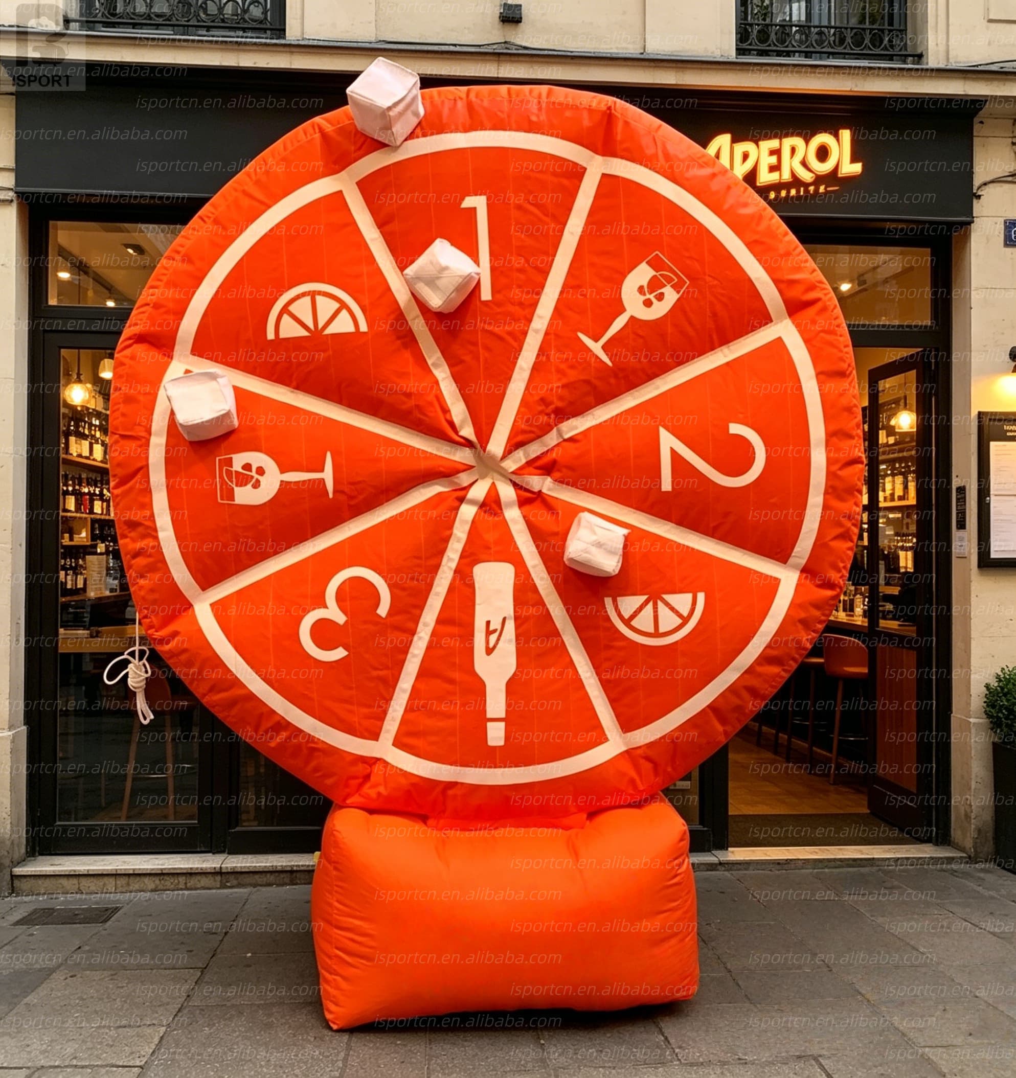 Custom Inflatable Dart Board Game with LED Lights