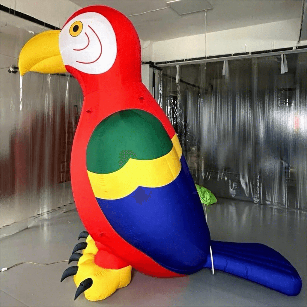 Giant Inflatable Parrot Tropical Bird for Events & Promotions