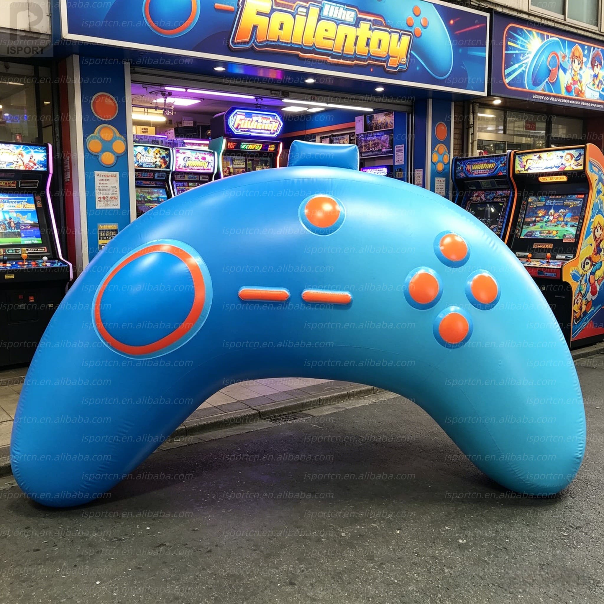 Giant LED Inflatable Game Controller with Custom Logo