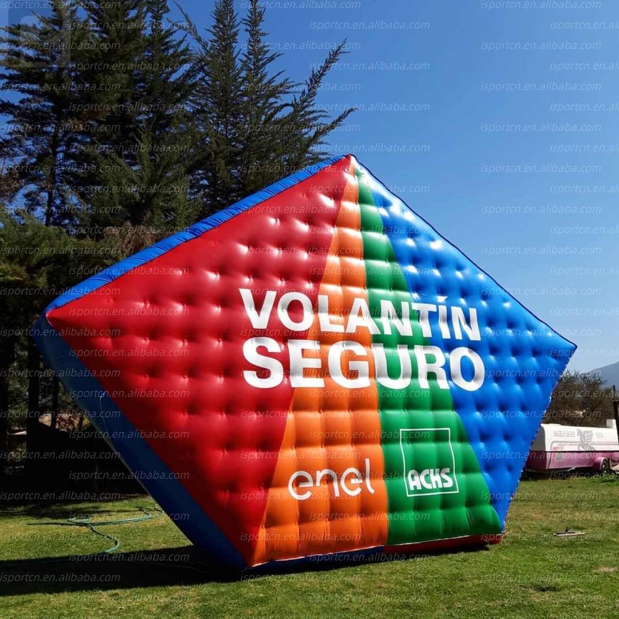 Giant Custom Logo Inflatable Kite - Outdoor Festival & Event Display