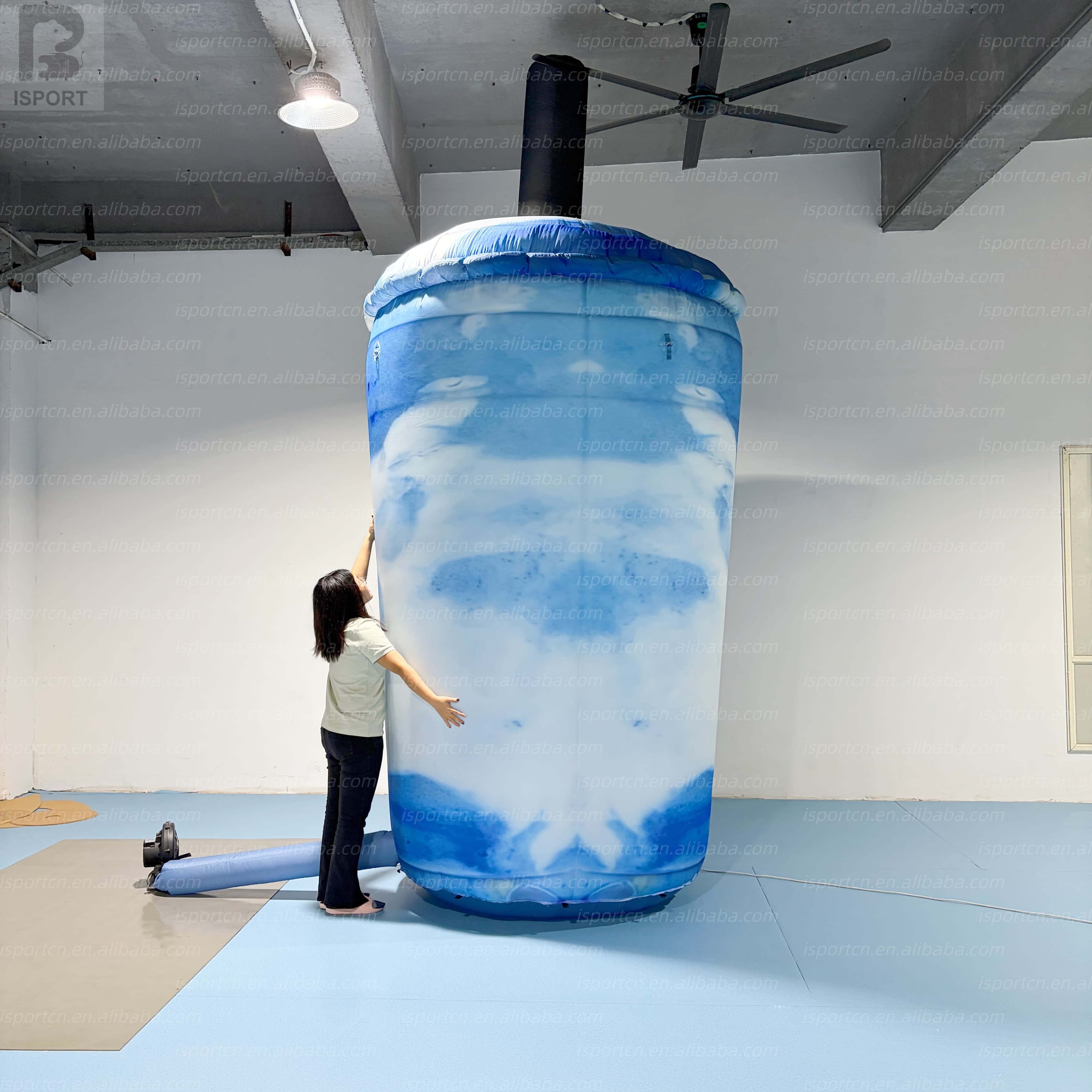 Giant Inflatable Smoothie Cup for Brand Activation and Shop Decor