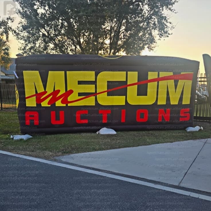 Custom Inflatable Rectangular Billboard Sign for Events
