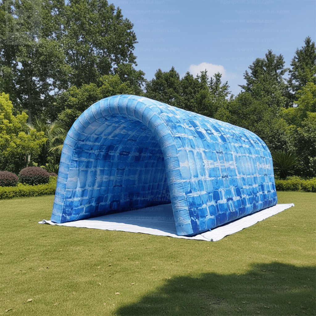 Inflatable Ice Tunnel Tent for Winter Events and Promotions