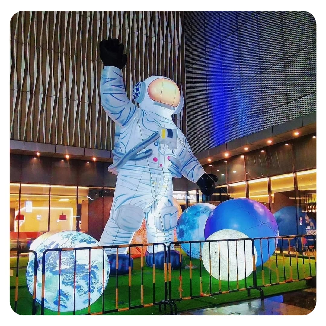 Giant Inflatable Astronaut for Advertising and Events