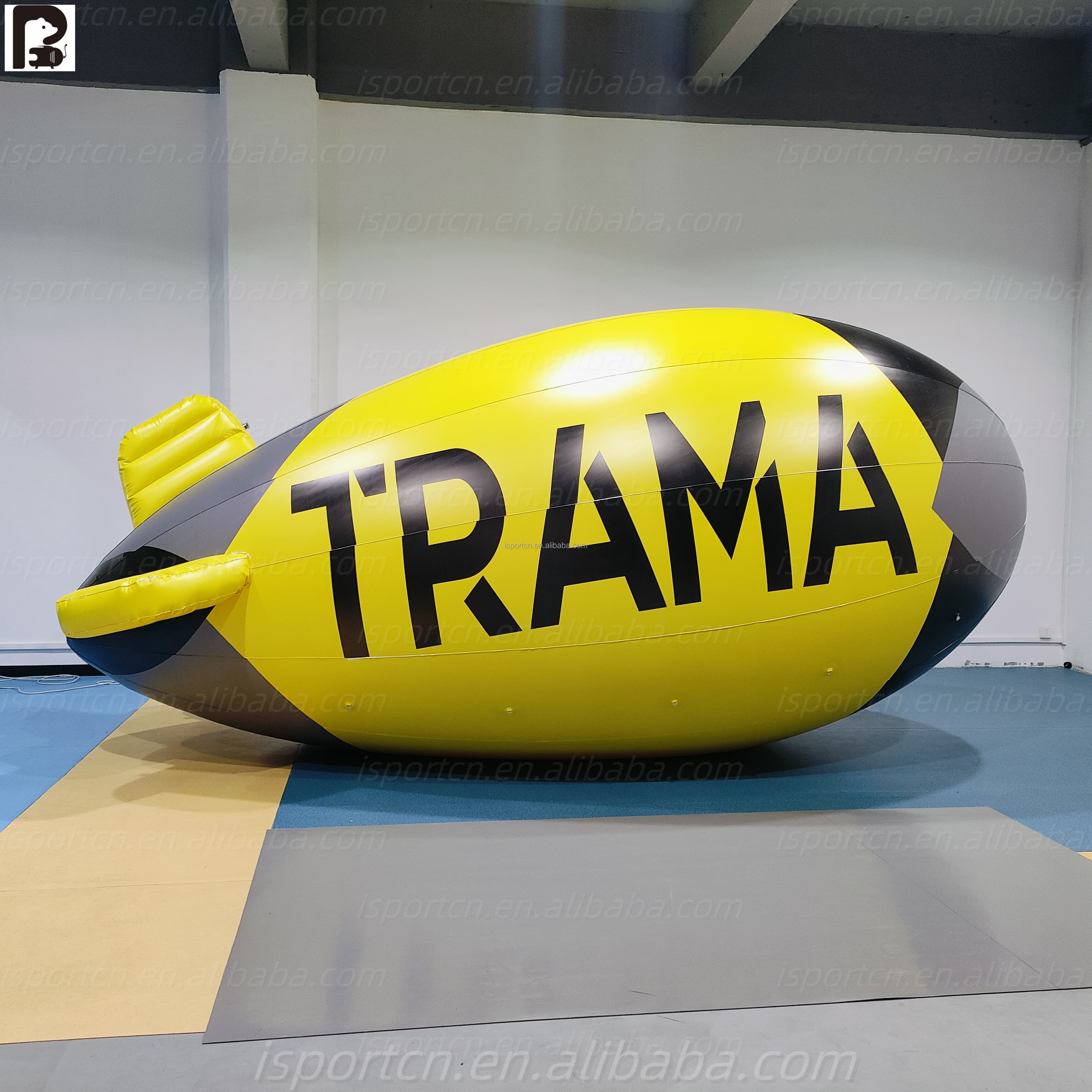 Custom Helium Advertising Blimp - Tethered Airship Balloon