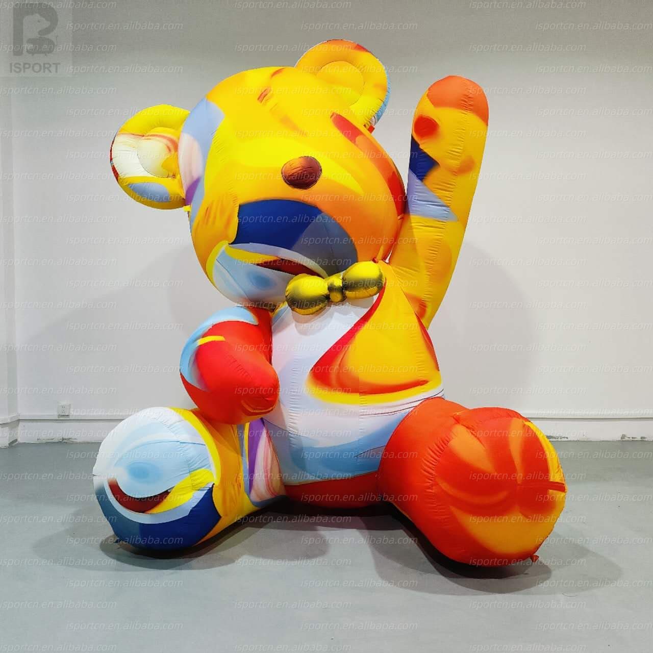 Custom Giant Inflatable Bear Mascot for Brand Promotion