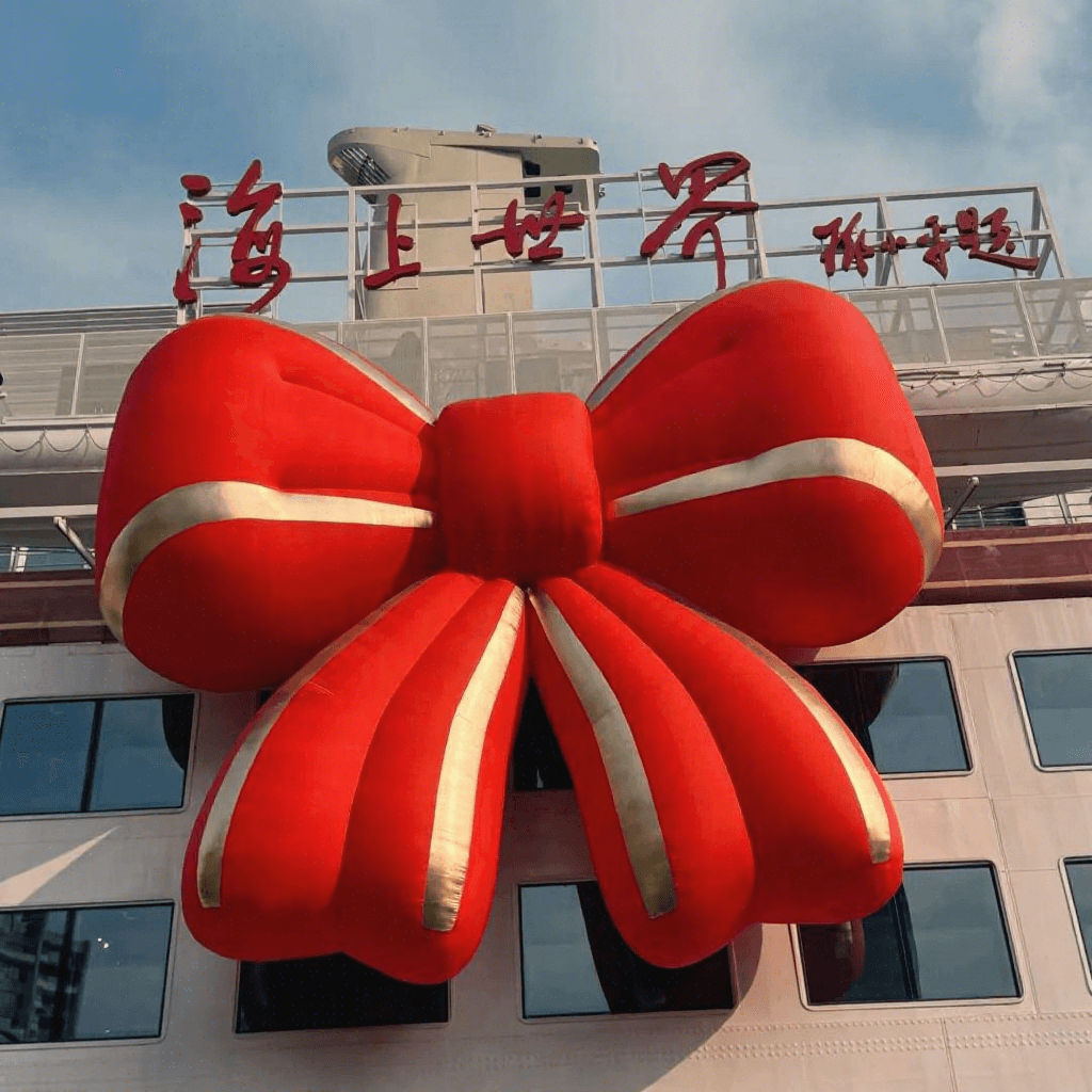 Giant LED Inflatable Bow Tie with Custom Printing