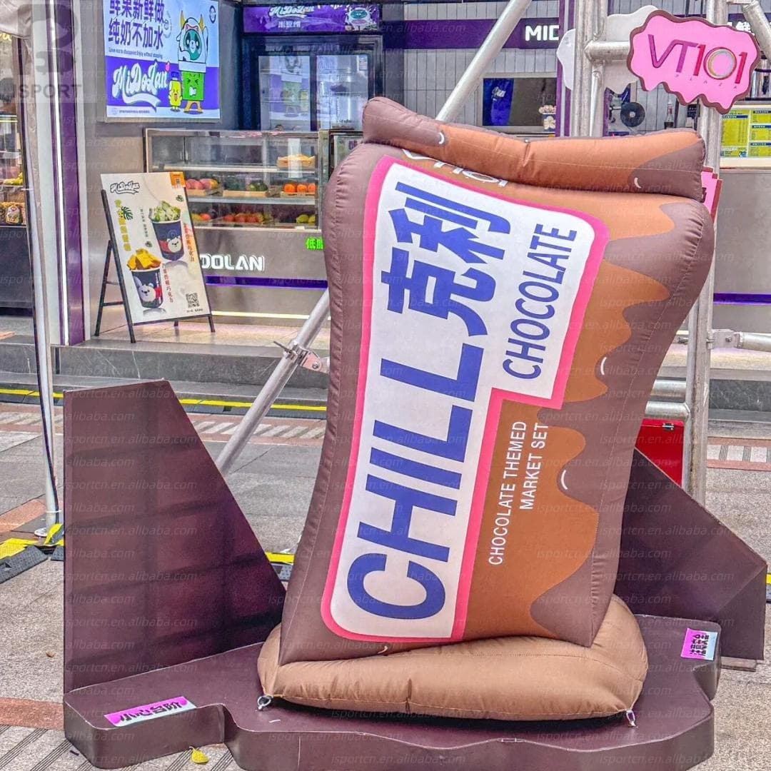 Giant Inflatable Cookie Biscuit for Advertising and Promotions