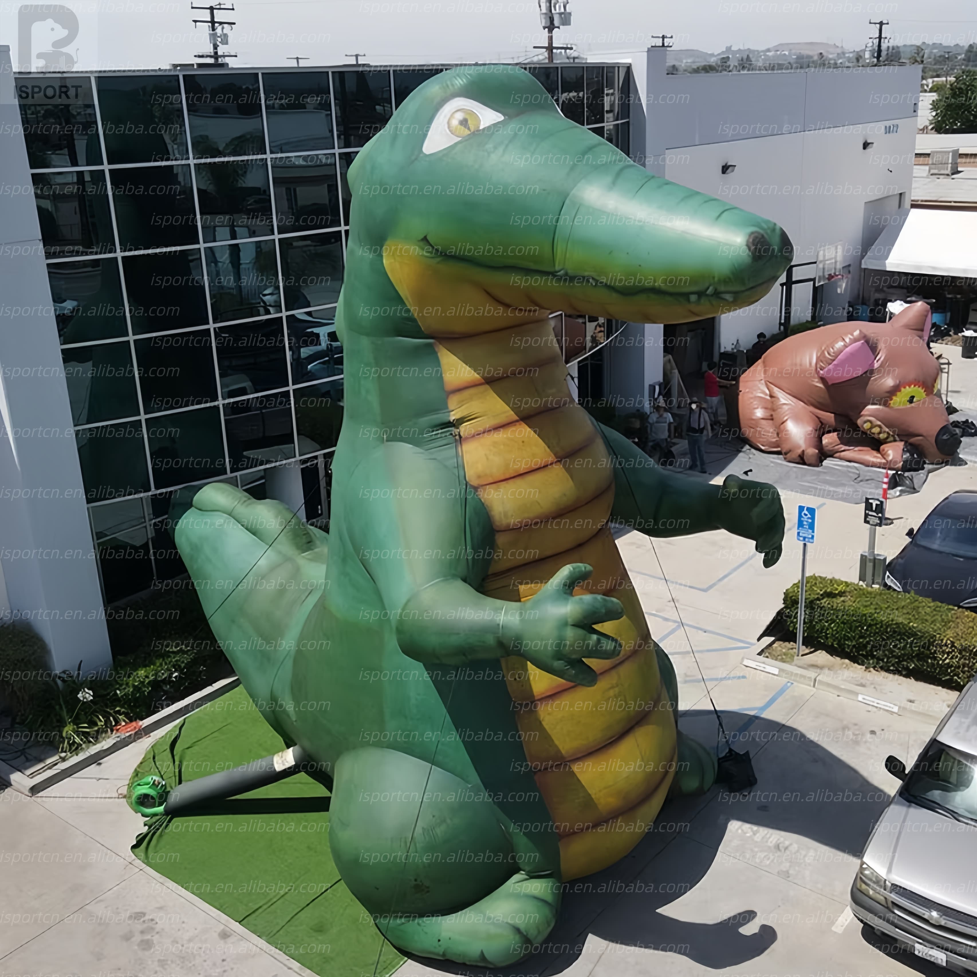 Giant Inflatable Alligator Crocodile Mascot for Advertising and Events