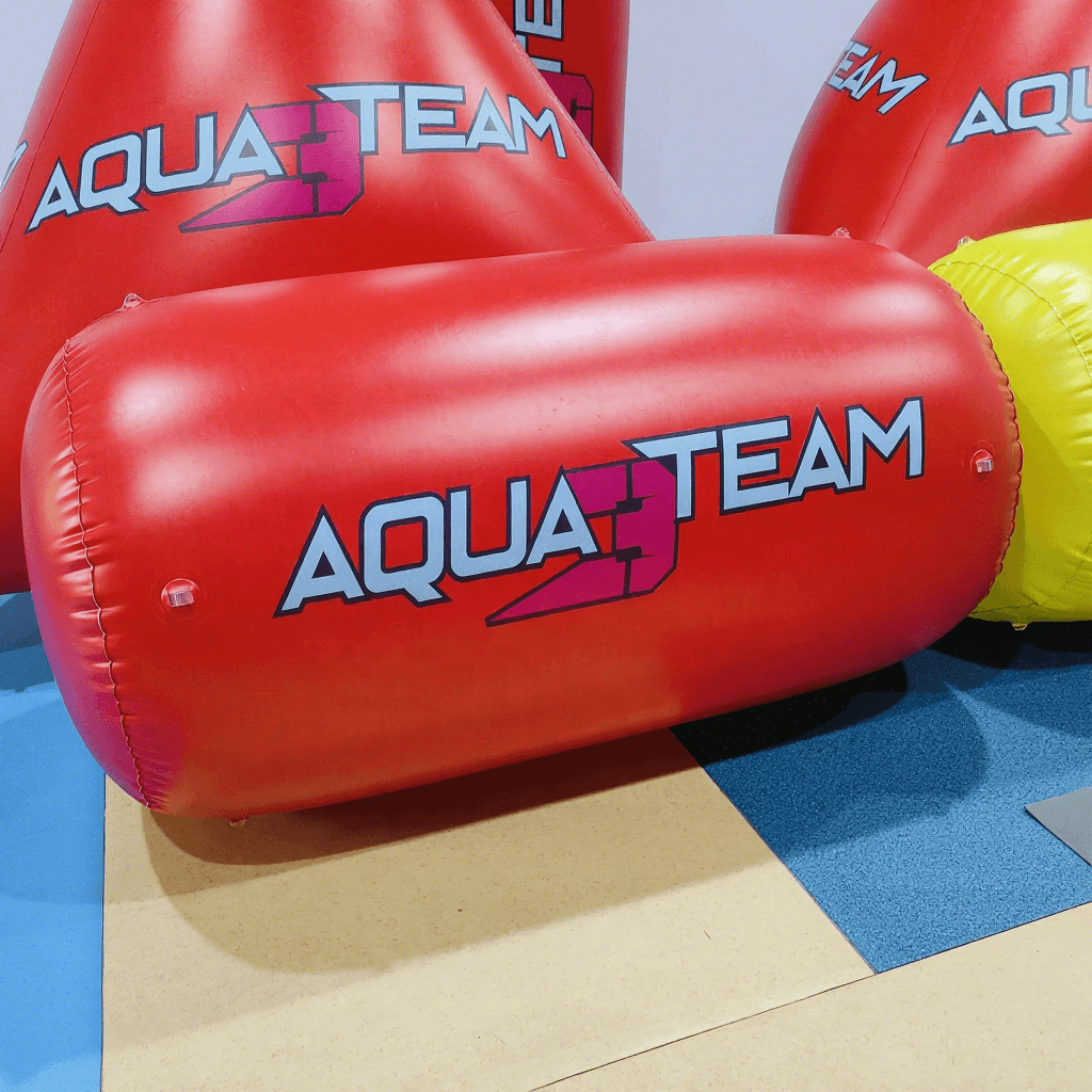 Custom Logo Inflatable Cylinder Buoy for Water Events