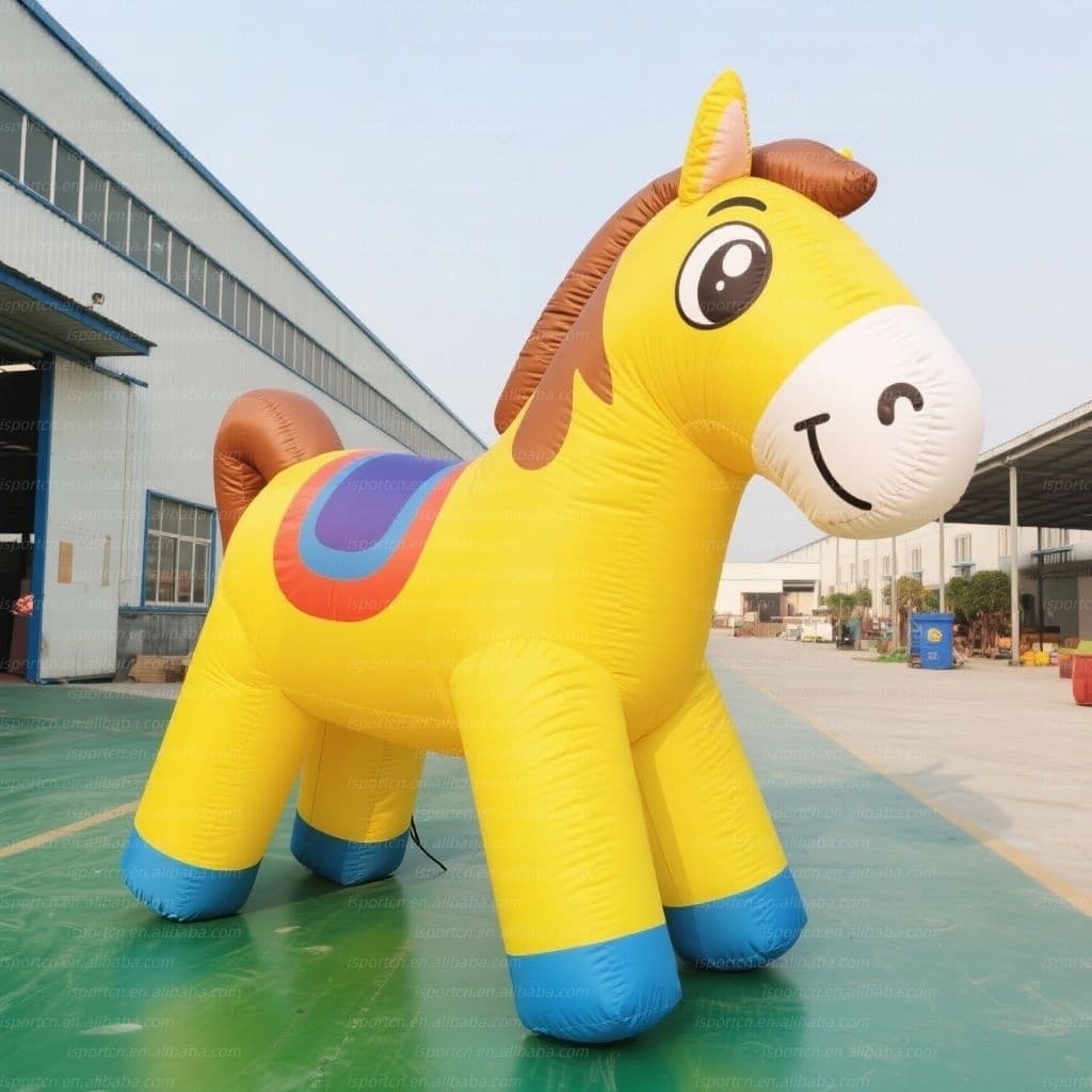 Custom Zodiac Horse Inflatable for Lunar New Year Events
