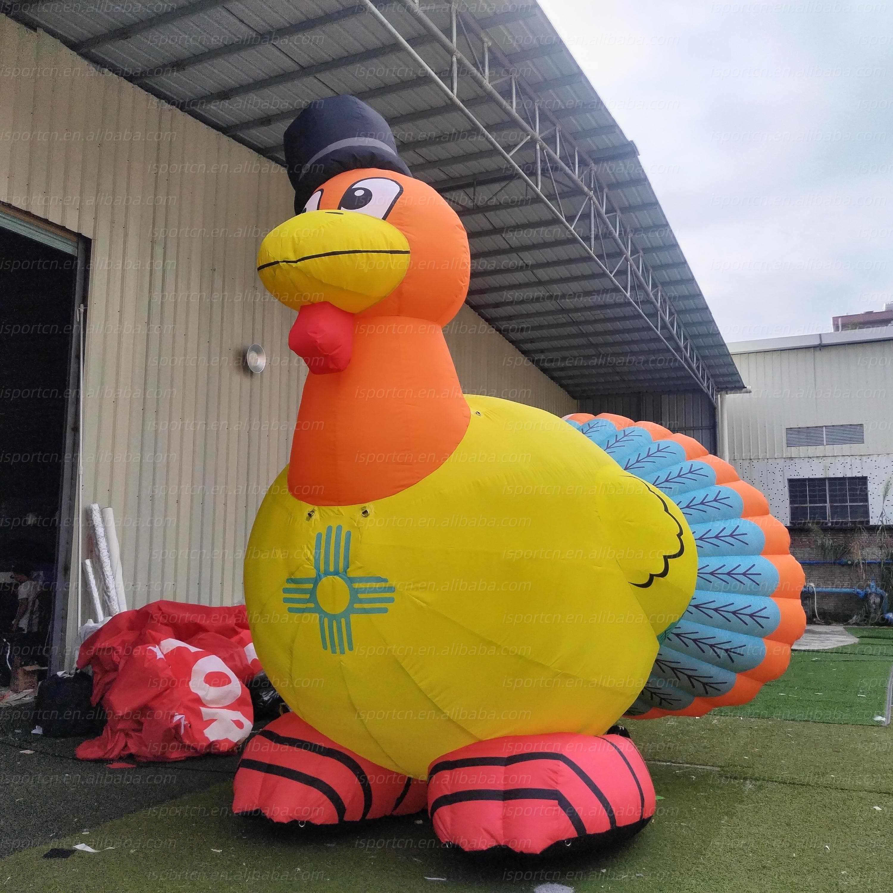 Giant Inflatable Turkey Decoration for Thanksgiving Events