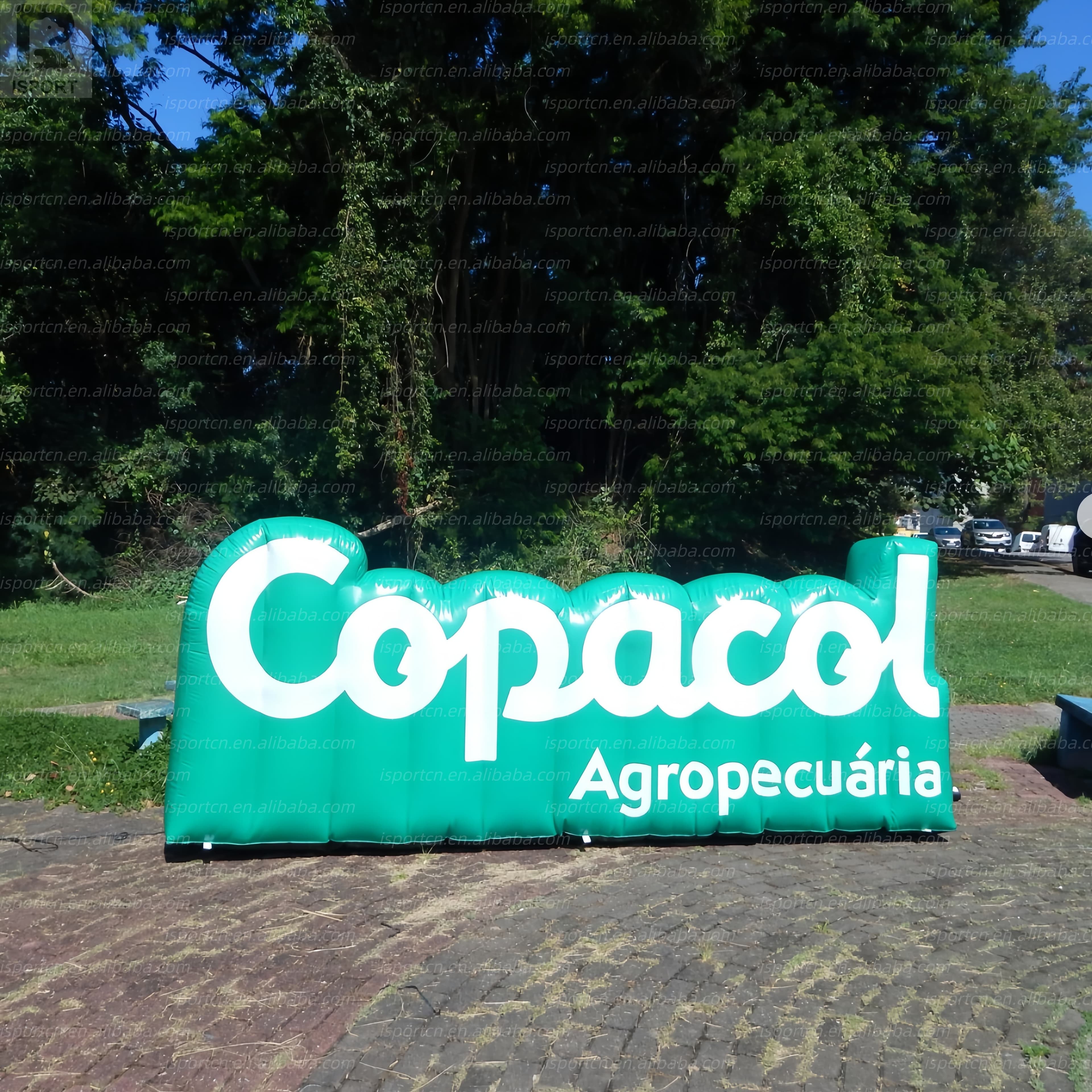 Custom LED Inflatable Text Billboard for Events and Advertising