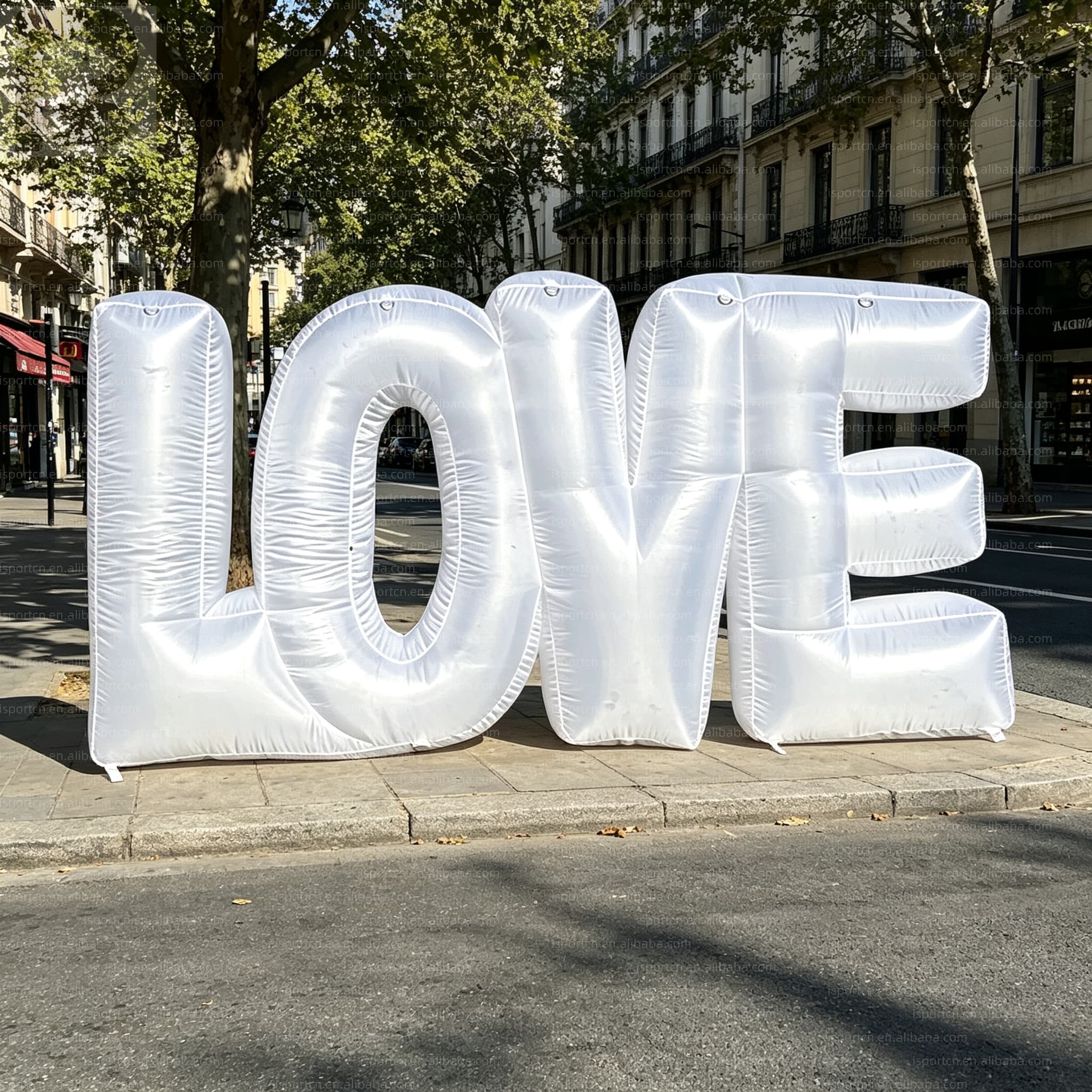 Giant LED Light Up Inflatable LOVE Letter Sign for Weddings