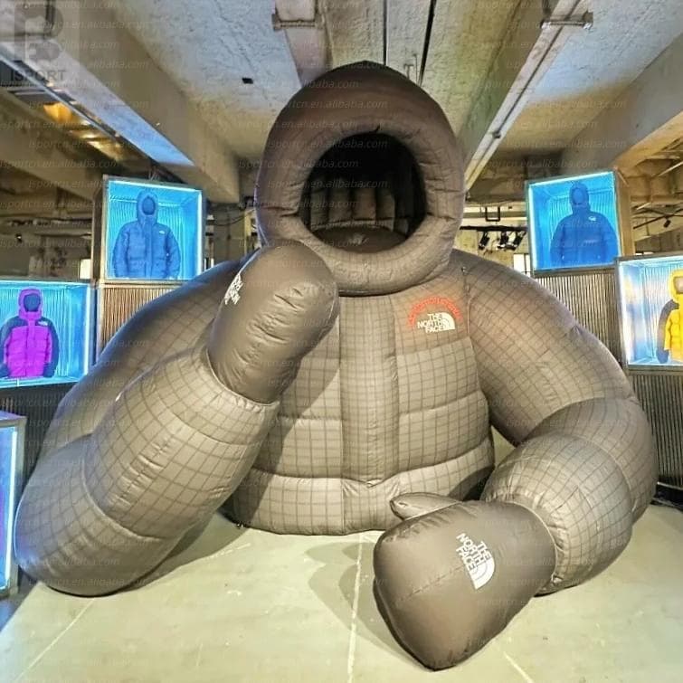 Giant Inflatable Puffer Jacket for Brand Activations and Events