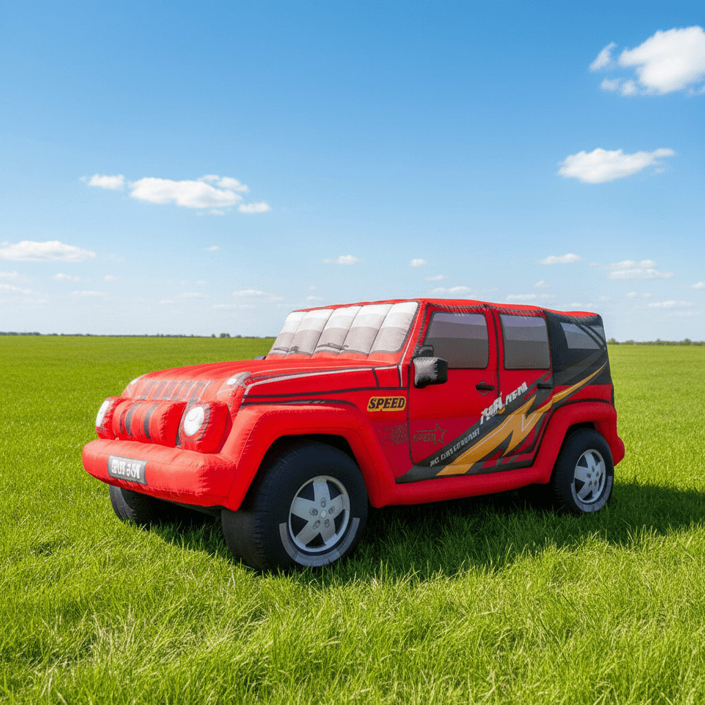 Giant Inflatable Jeep SUV Replica for Brand Promotions