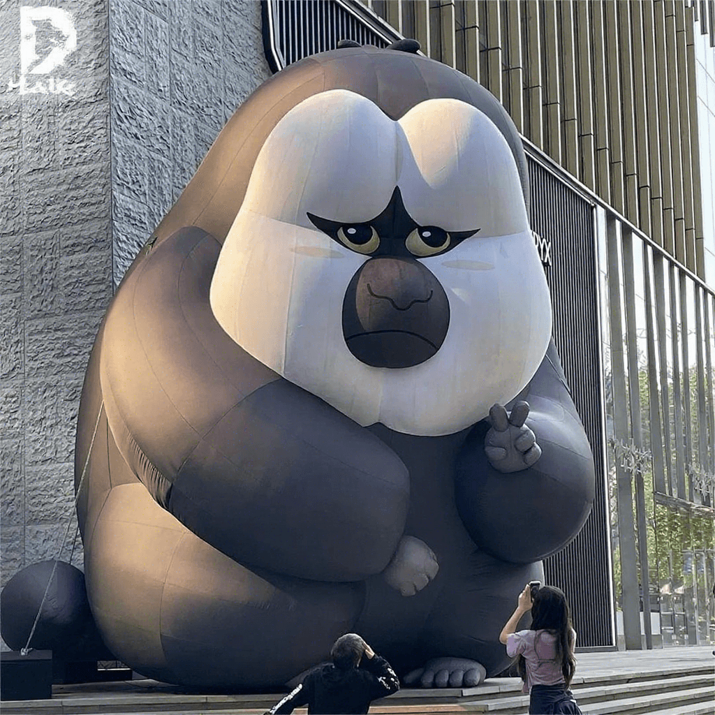 Giant Inflatable Gorilla Character for Events and Promotions