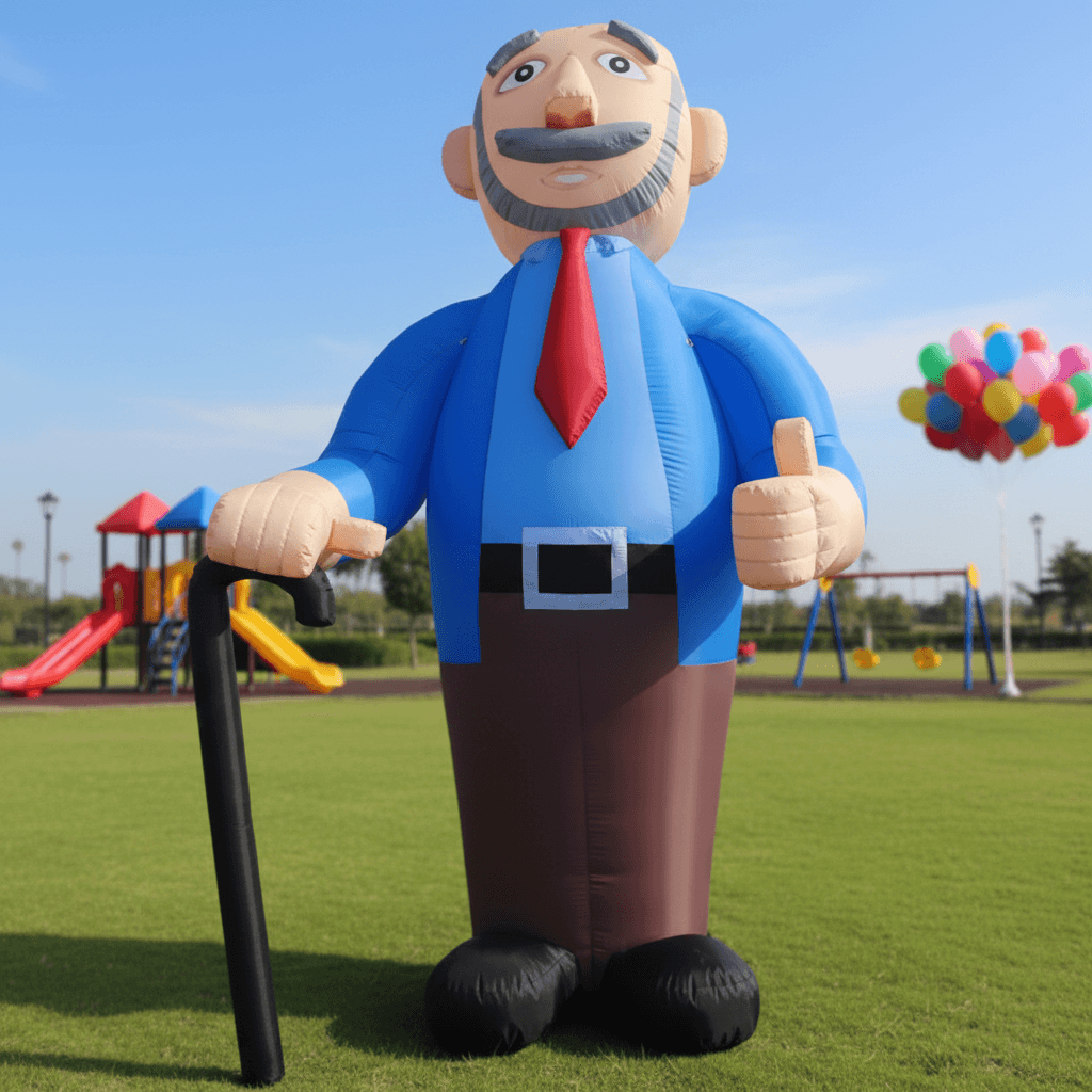 Giant Inflatable Opa Dutch Grandpa Character for Events