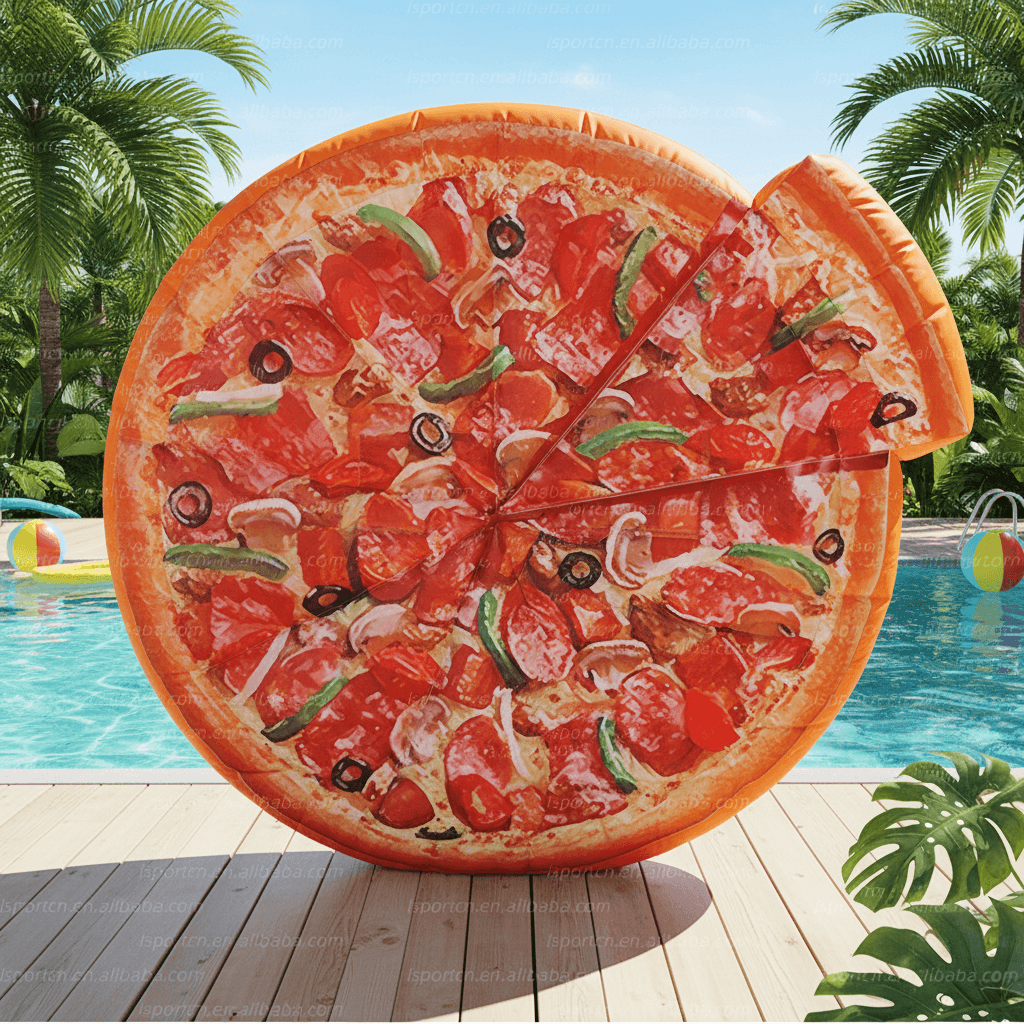 Giant Inflatable Pizza Realistic Food Prop for Promotions