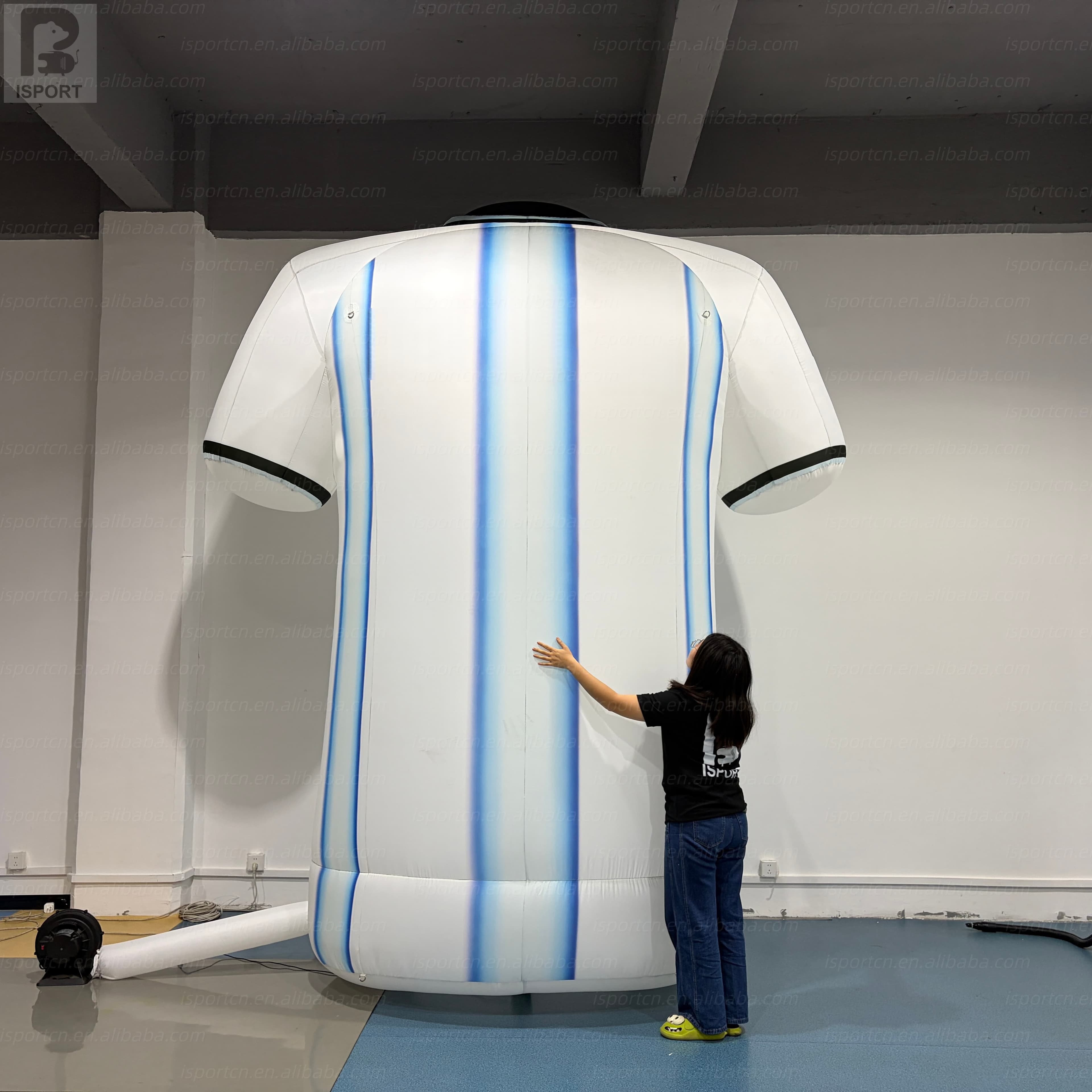Giant Inflatable Soccer Jersey for Sports Events and Promotions