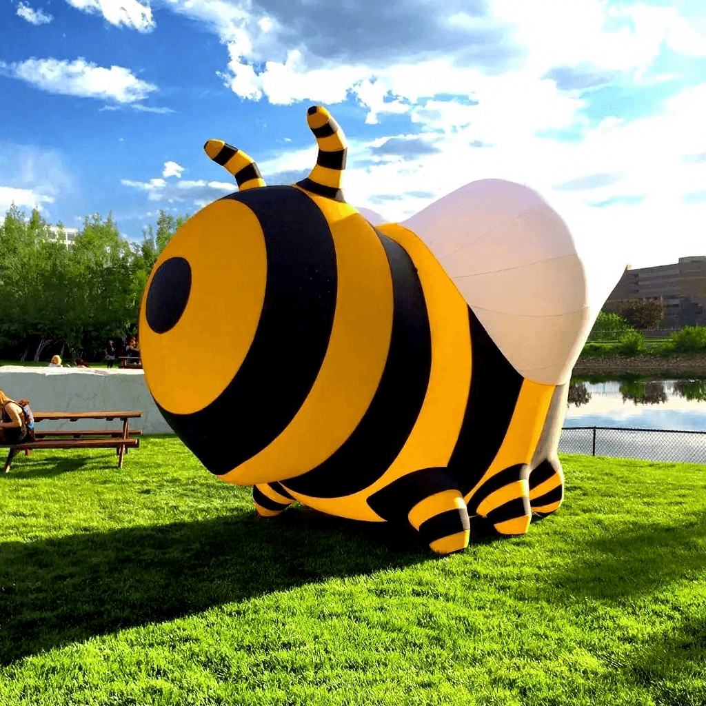 Giant Inflatable Bee - 9 Foot Advertising Character