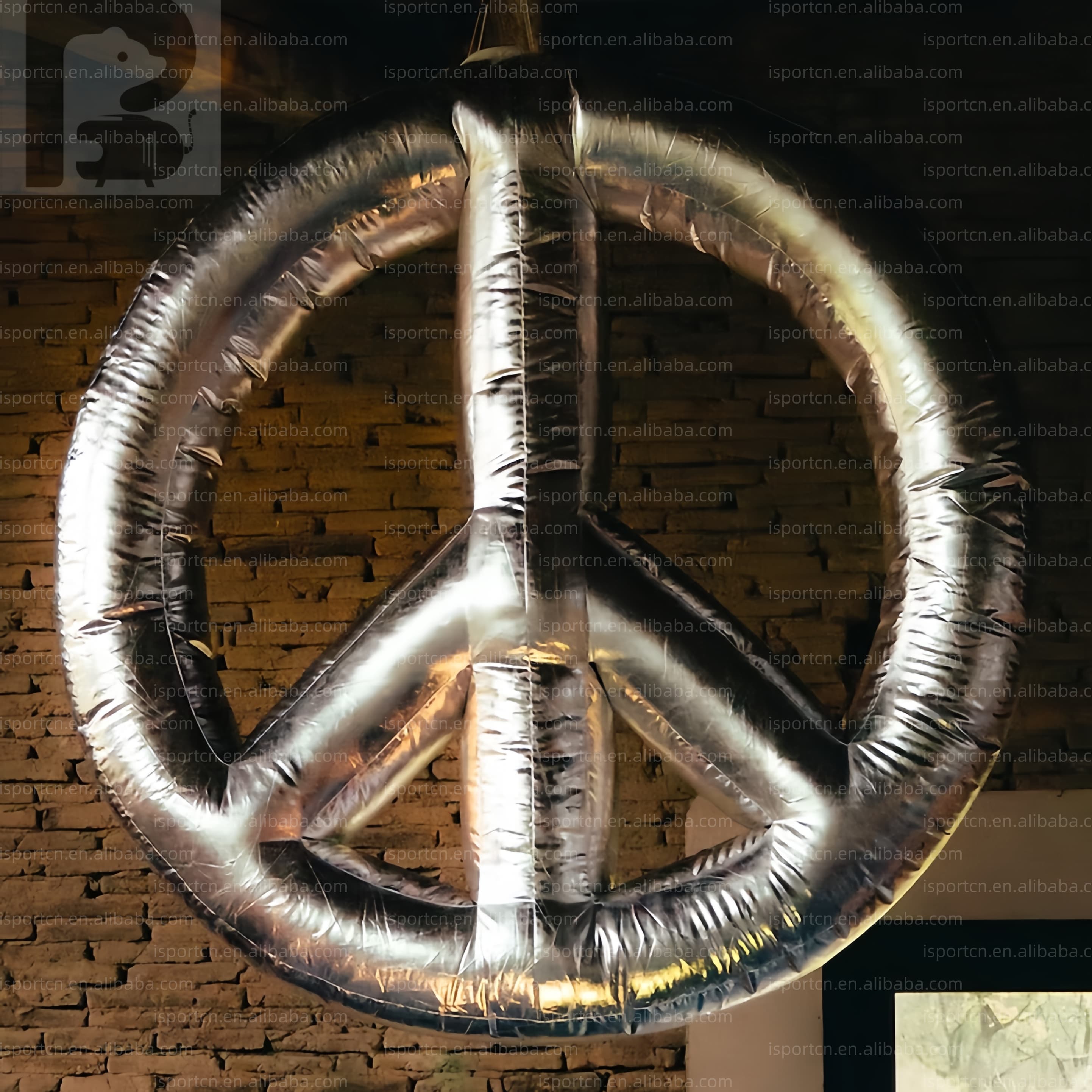 Giant Inflatable Peace Sign for Events and Promotions