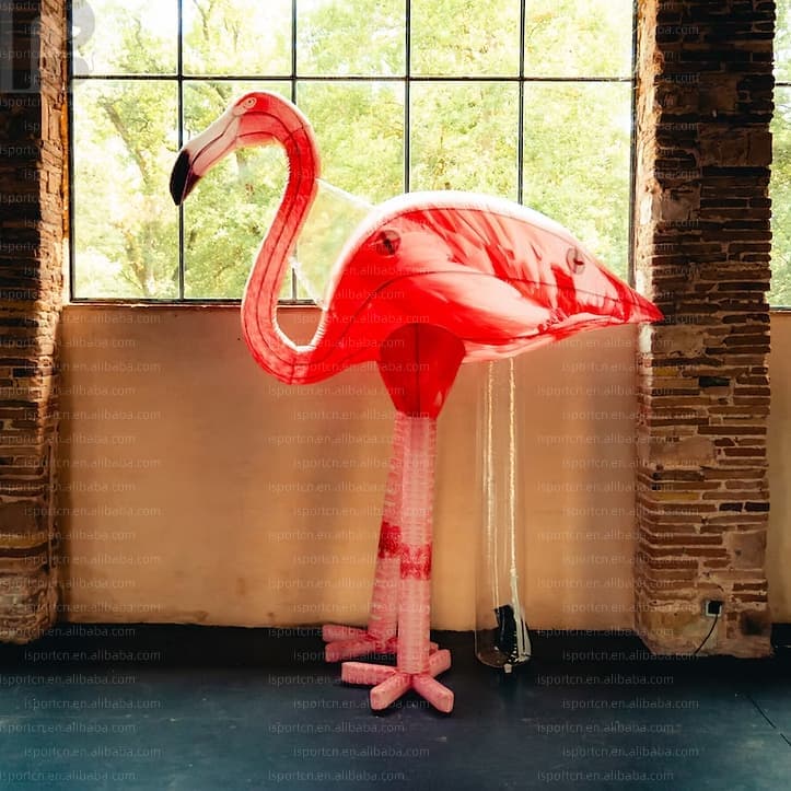 Custom Inflatable Flamingo for Outdoor Advertising and Events