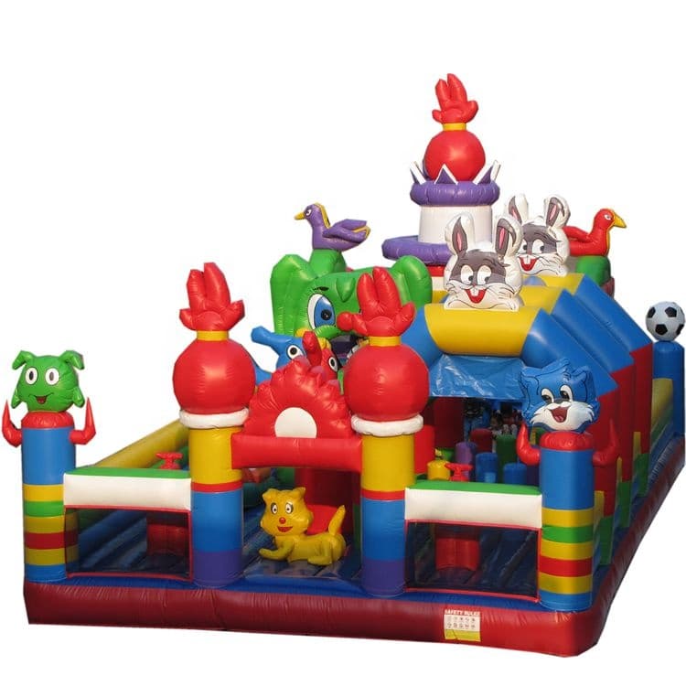 Large Commercial Inflatable Bouncy Castle for Outdoor Use