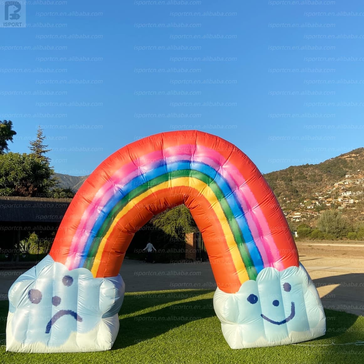 Inflatable Rainbow Arch for Events and Parties