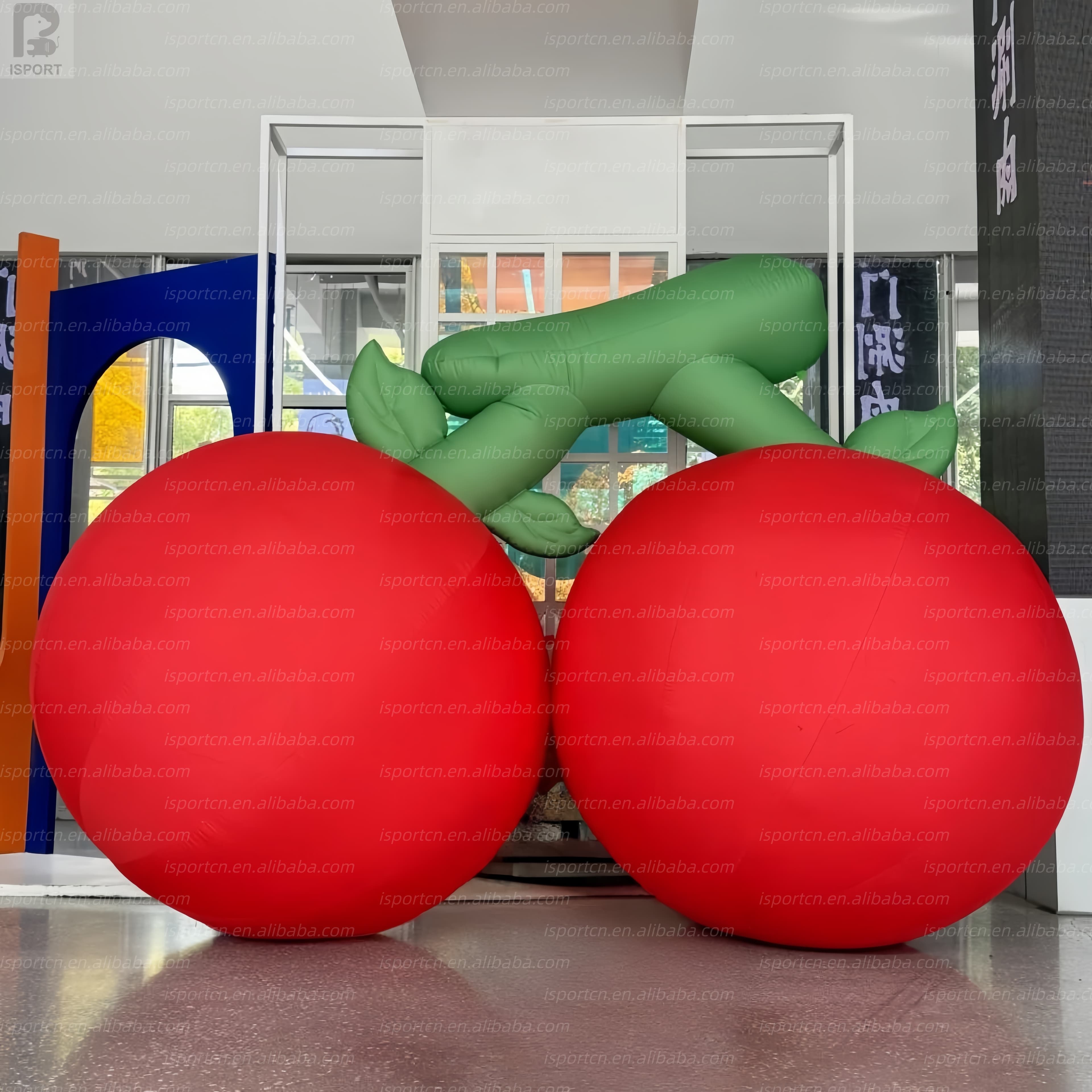 Giant LED Inflatable Cherry Display - Custom Advertising Prop
