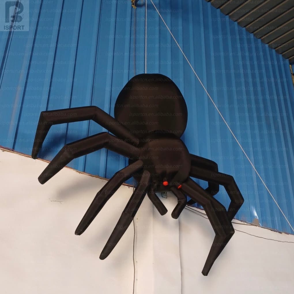 Giant LED Inflatable Spider for Halloween and Horror Events