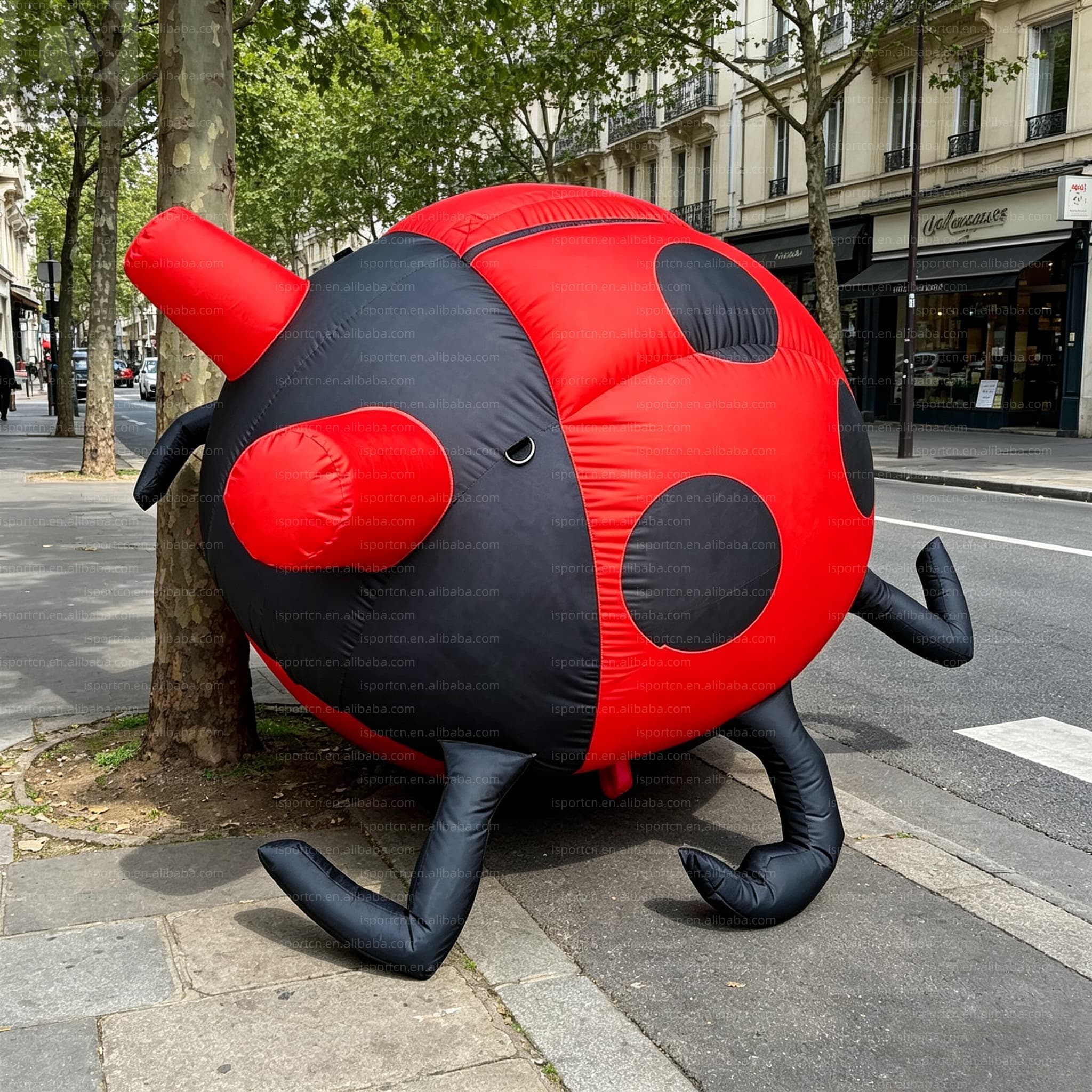 Giant Inflatable Ladybug – Custom Red & Black Spotted Insect Model