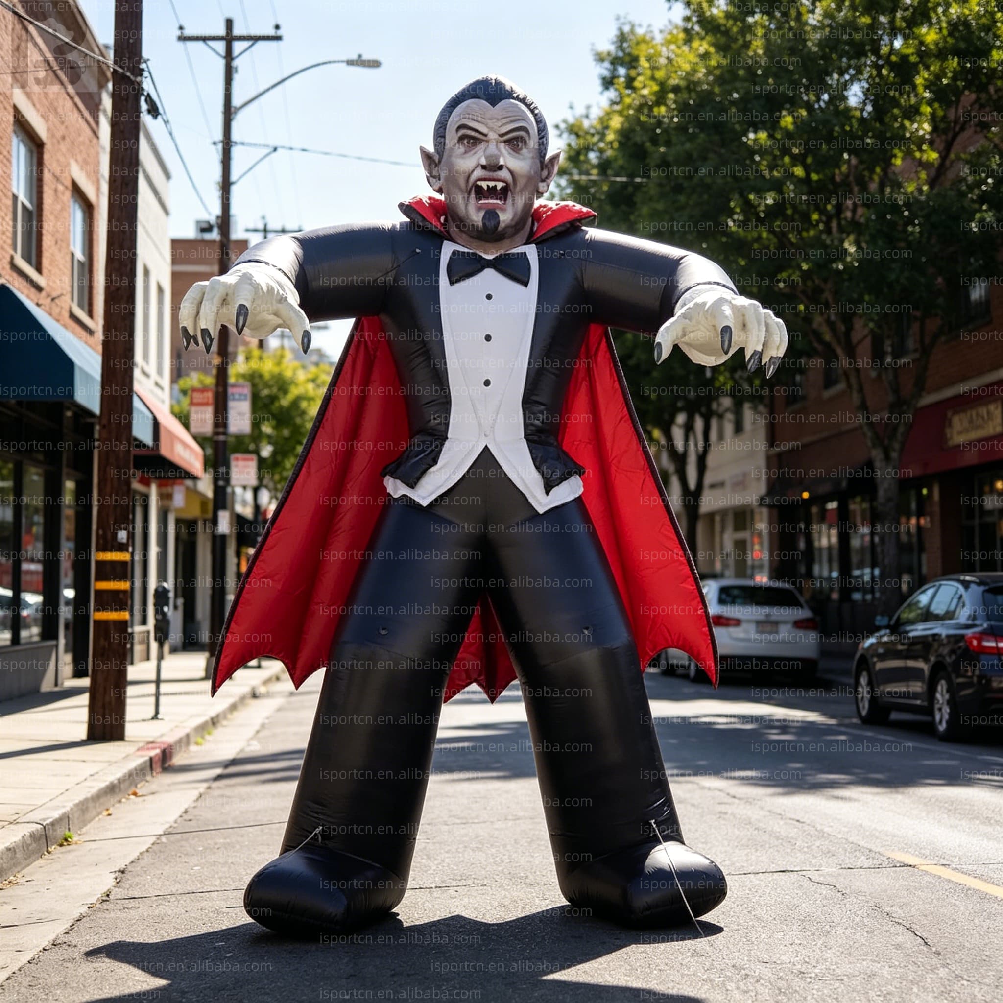 Giant LED Inflatable Count Dracula Vampire Figure