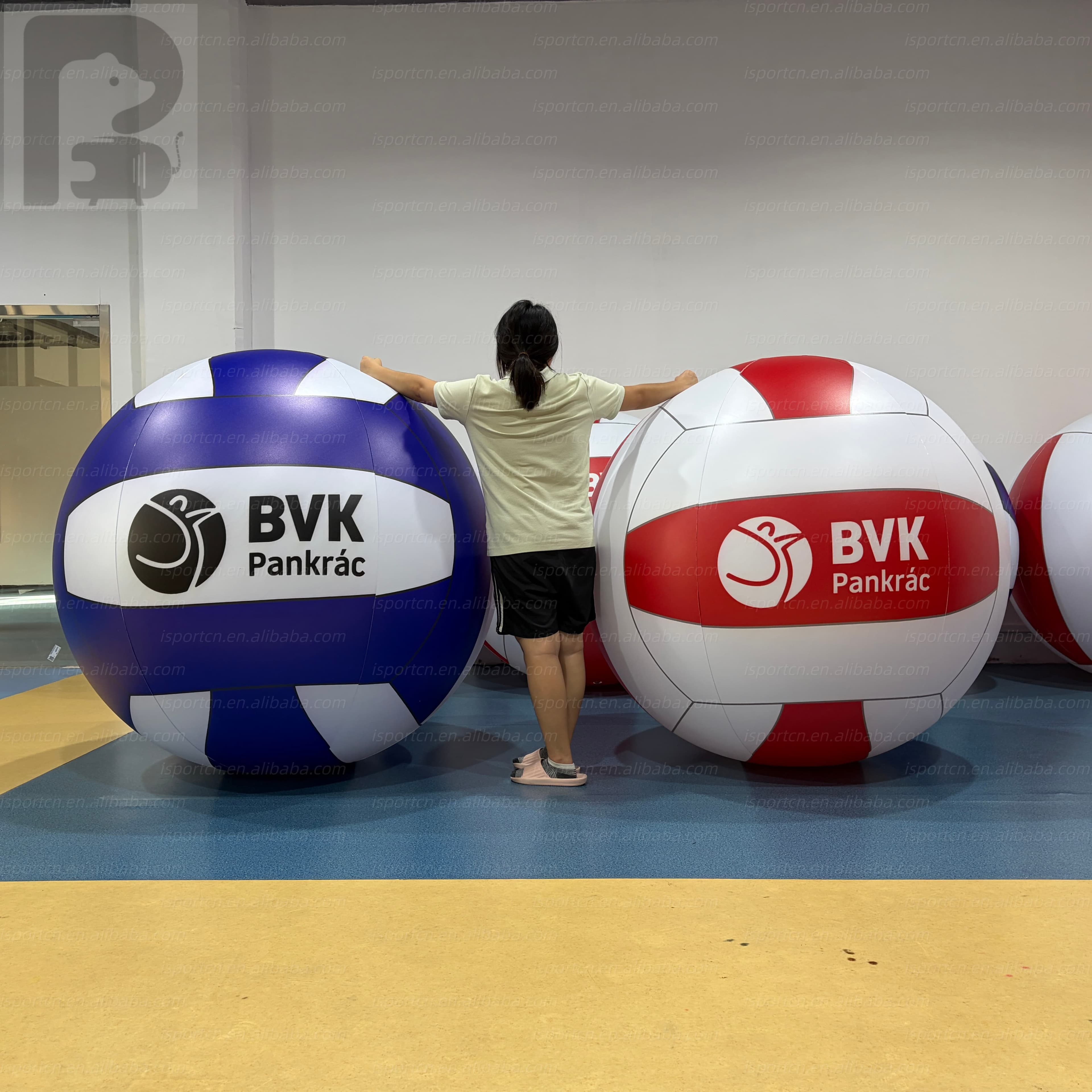 Giant Inflatable Volleyball Prop for Events and Advertising
