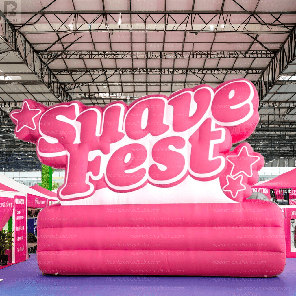 Custom Inflatable Letter Billboard Sign for Outdoor Events