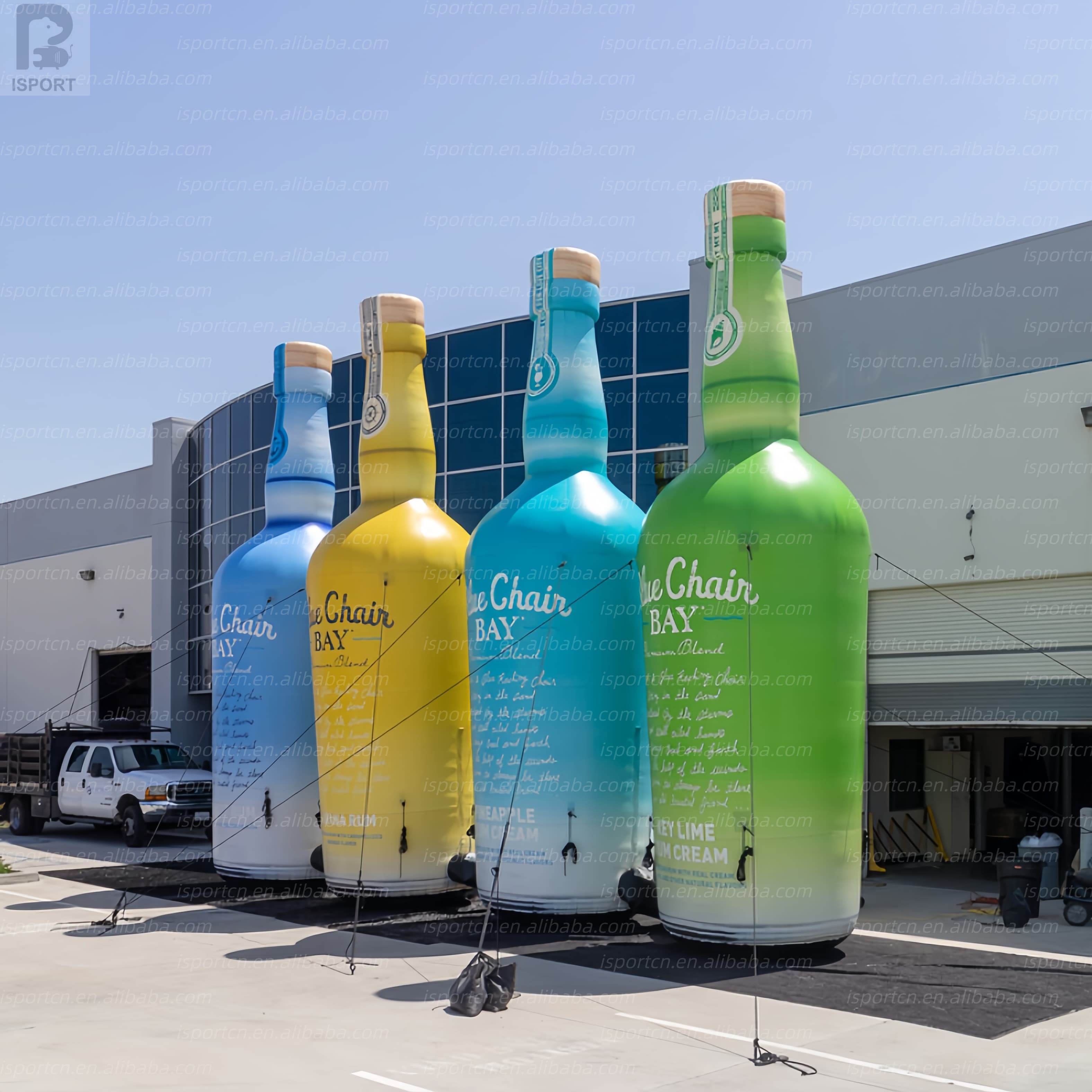 Giant Inflatable Wine Bottle | Custom Bordeaux Bottle Display